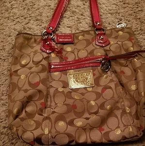 Coach poppy handbag